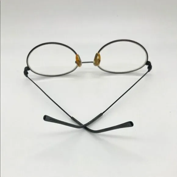 Daniel Hunter by REM Round Charcoal Wire Frame Eyeglasses - Picture 4 of 6